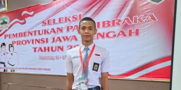 Agna Rafif Santri PTYQ Menawan Terpilih Wakili Kudus sebagai Capaskibraka Jawa Tengah 2024