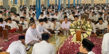 Keluarga Besar PTYQ Menawan Lakukan Ta’ziyah, Khataman dan Kirim Do’a untuk Almarhum Bapak H. Tas’an Wartono