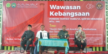 Santri Pondok Tahfidz Yanbu’ul Qur’an Menawan Perkuat Wawasan Kebangsaan: Santri Hebat Anti Anarkisme, Radikalisme, & Terorisme