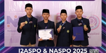 Peserta Didik MAS dan MTs. Tahfidz Yanbu’ul Qur’an Kudus Raih Prestasi Gemilang di NASPO 2025