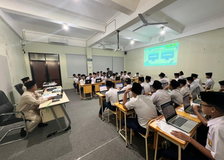 MTs Tahfidz Yanbu’ul Qur’an Kudus Sukses Gelar Tes Kemampuan Akademik (TKA) 2026