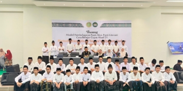 Santri dan Asatidz Pondok Tahfidz Yanbu’ul Qur’an Menawan Ikuti Diklat Brain Based Learning Bersama La Raiba Hanifida