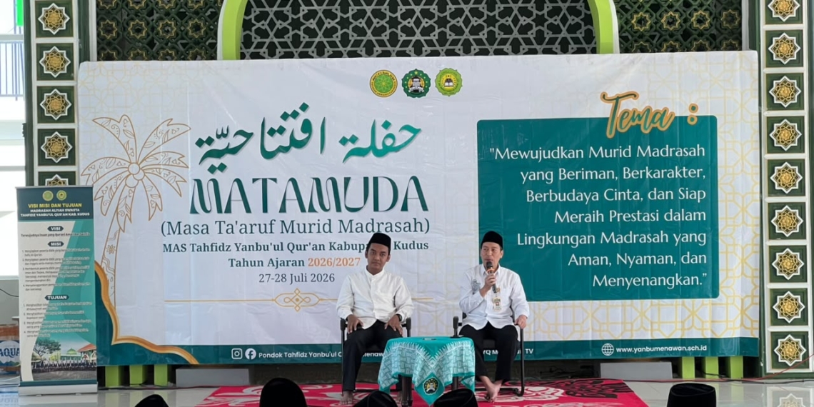 Mengawali Tahun Ajaran 2026/2027, MTs.-MA Yanbu’ul Qur’an Menawan Sukses Gelar Masa Ta’aruf Murid Madrasah (MATAMUDA)